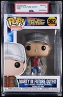 Marty in Future Outfit Movies Back to the Future 962 Funko Pop! PSA 10 GEM MINT