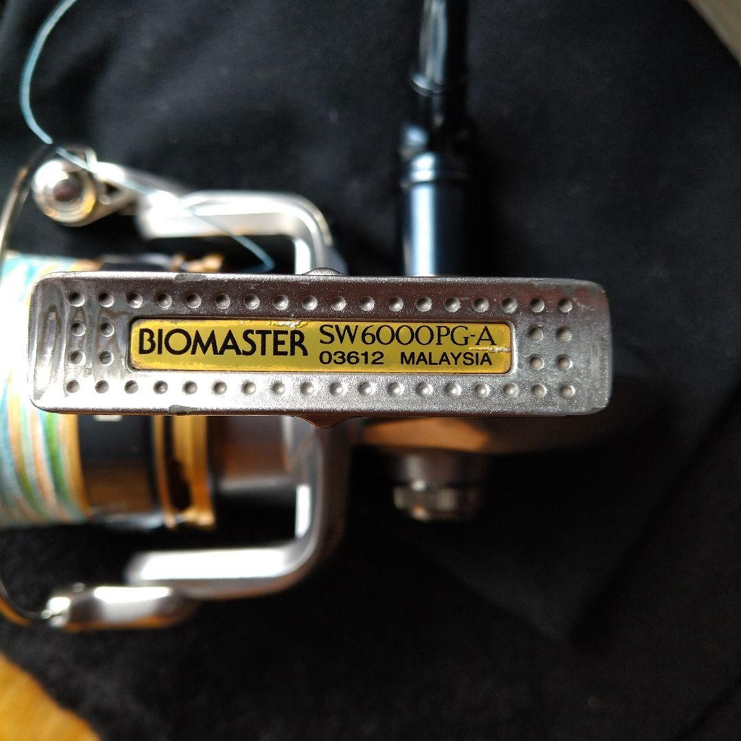 Shimano Biomaster SW6000PG Spinning Reel 4.6 Gear Used