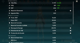 Genshin Impact AR 59 America - Nefer - Citlali - Mavuika - Furina - Raiden C1