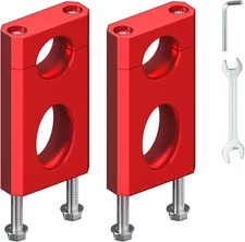 Mini Bike Handlebar Risers 7/8 22Mm Handlebar Riser Replacement for Coleman BT20