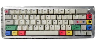 GMK-67 65% Aluminum Alloy Keyboard Gasket Mounted South-Facing LED Gaming KB