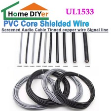 PVC Core Screened Audio Cable UL1533 Tinned copper wire Signal line
