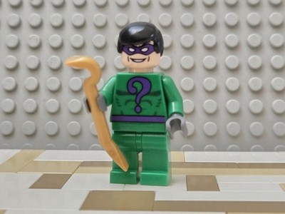 LEGO Riddler Minifigure w/ Hat - 7785 7787 DC Batman I - Arkham