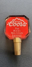 New Vintage Original Coors The Rocky Mountain Legend Tap Handle