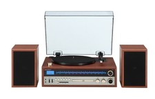 Crosley C62BWA Turntable System and Speaker