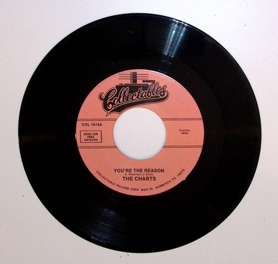 The Charts 45 ''You're The Reason / I've Been Wondering'' EX VG++ Q6