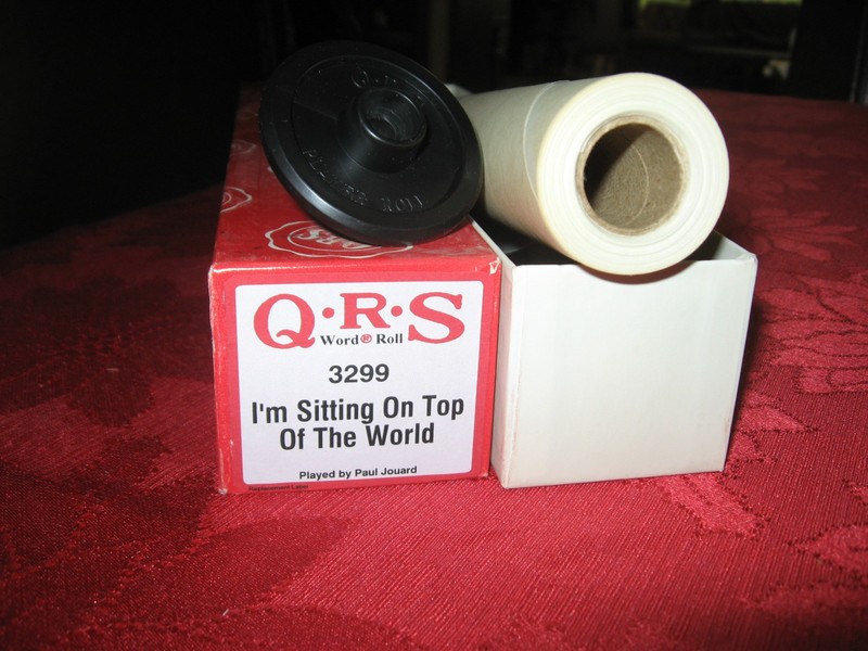 I'm Sitting On Top Of The World - QRS Player Piano Roll #3299: Hear It Play!