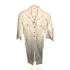 Vintage Dreams Utility Jumpsuit S 100 Cotton USA Made Workwear Boiler Suit