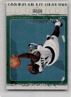 2000 Upper Deck Kevin Garnett #LA1 Live Action