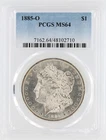 1885-O Morgan Dollar PCGS MS64 New Orleans Minted Silver Dollar No Reserve