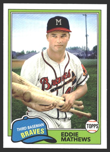 Eddie Mathews #258 card
