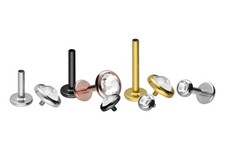 PIERCINGLINE  Piercing Stecker Titan Labret m...
