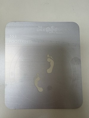Great American Market GAM 553 Footprints Gobo Pattern - B Size