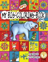 Little Bear Press | My Big Red Coloring Book Vol. 1 | Taschenbuch | Englisch