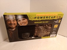 Mossy Oak Country Rechargeable Powercap 3.0 Headlamp Hat 80 Lumens, 2 Pack