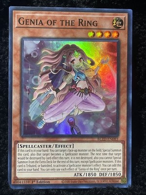 Yu-Gi-Oh! Blazing Dominion Genia of The Ring 1st Edition BLZD-EN085