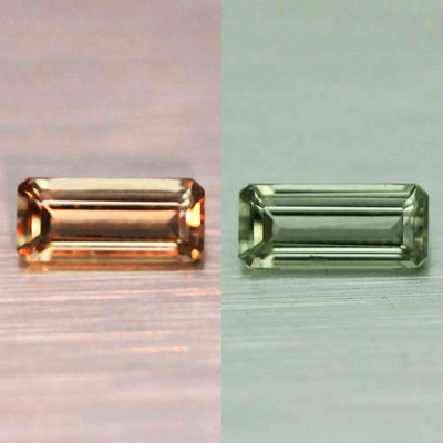 0.73CT Wonderful 100%  natural earth mine color change diaspore