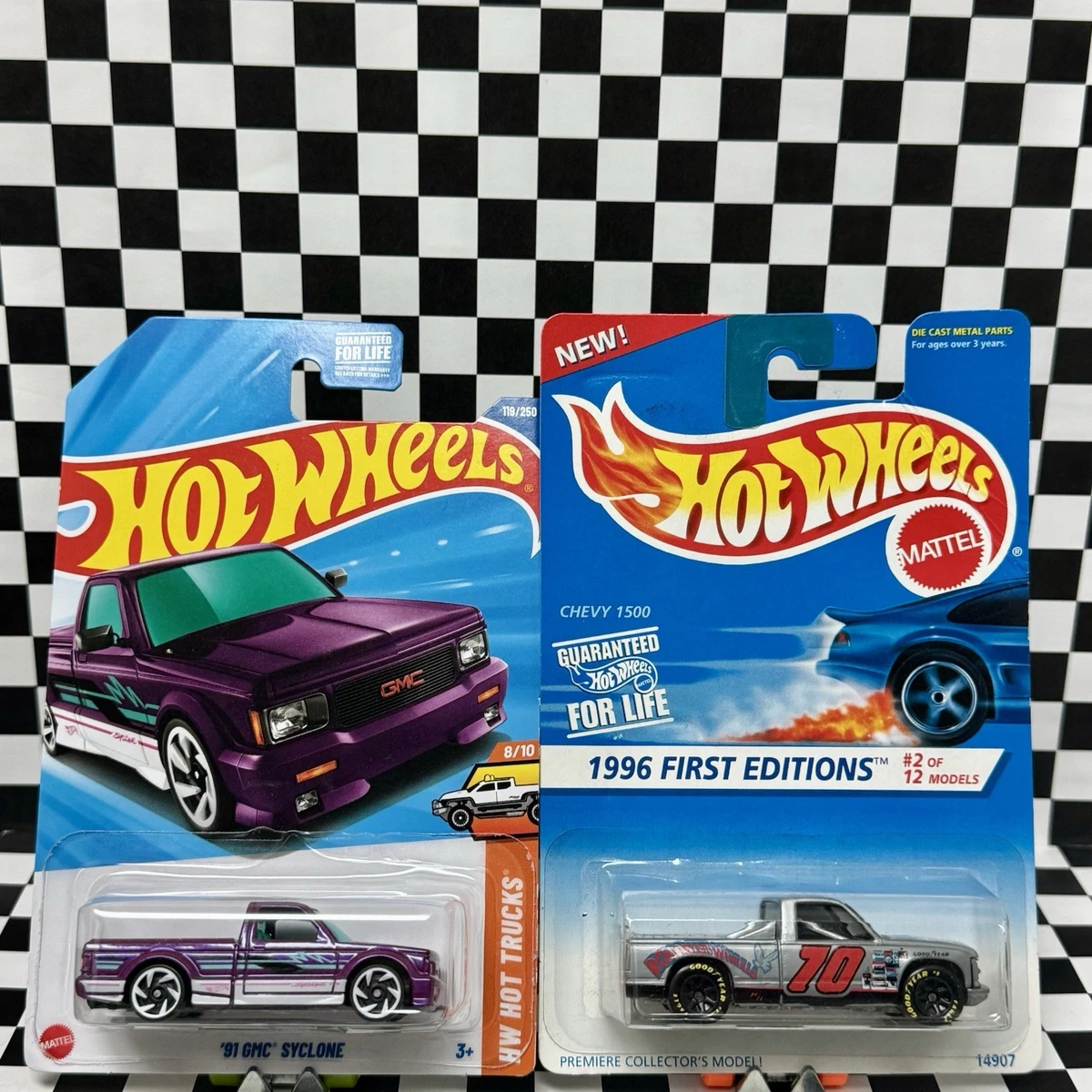 Hot Wheels Chevrolet 1:500 Scale Diecast Cars, Trucks & Vans for