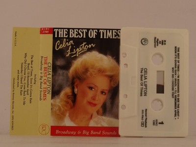CELIA LIPTON THE BEST OF TIMES (40) 13 Track Audio Cassette 