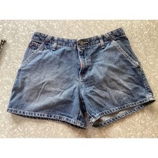Vintage Polo Ralph Lauren women's Denim Shorts Size 4 Deck Style Classic Blue