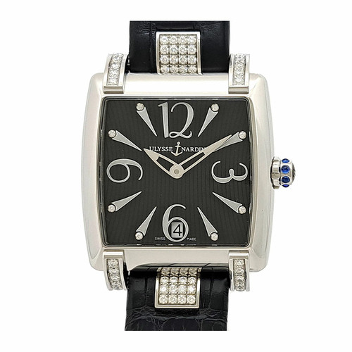 ULYSSE NARDIN Caprice Lug Diamond 133-91 Black Men