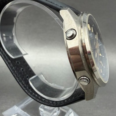 Casio Lineage LIW-M610TDS Watch Men 42mm Black Dial Titanium Date
