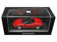 1/43 Alfa Romeo Spider 2004 Red Diecast Display with Case