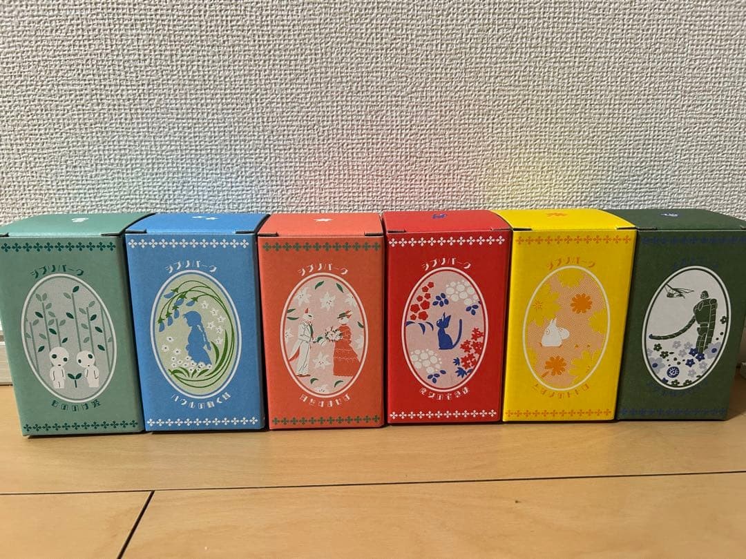 Ghibli Park Limited Adelia Glass Set, 6-piece Collection, Collectible