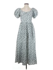 LoveShackFancy Women Gray Casual Dress 0