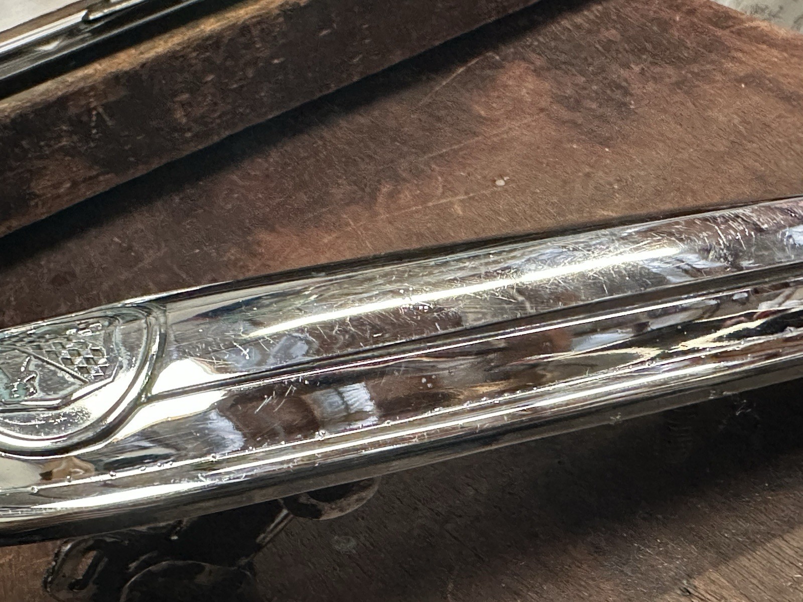 1946 1949 Buick Right Hood Release & Surround Special Super Roadmaster 1328630