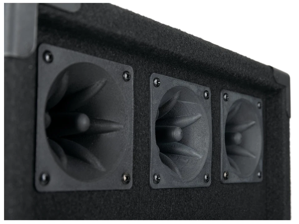 PA Anlage DJ Party Sound Lautsprecher Boxen Bluetooth Verstärker Kabel Set 1200W - Bild 2 von 4