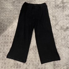Women  s Express Black Wide Leg Sweatpants Size Small