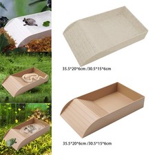 Lizards Habitat Terrarium Bowl Amphibians Accessories Tortoise Feeder Reptile