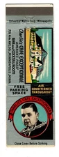 CHARLIE'S CAFE EXCEPTIONALE matchbook matchcover - MINNEAPOLIS, MINNESOTA