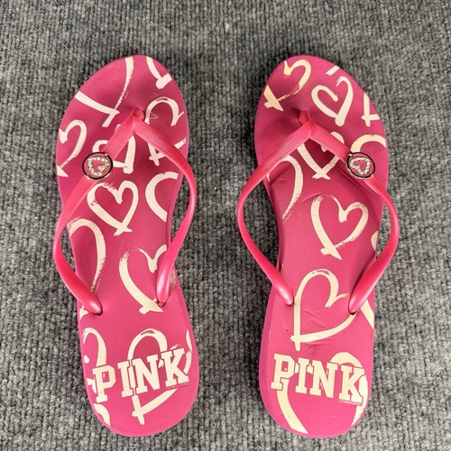 Tongs Victoria's Secret PINK - Rose, Neuves Avec Petits Défauts De Fabrication