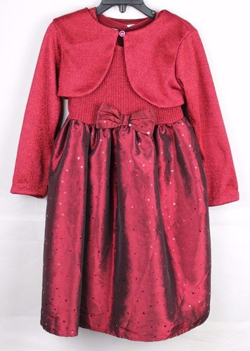 girls party dress cardigan dress 