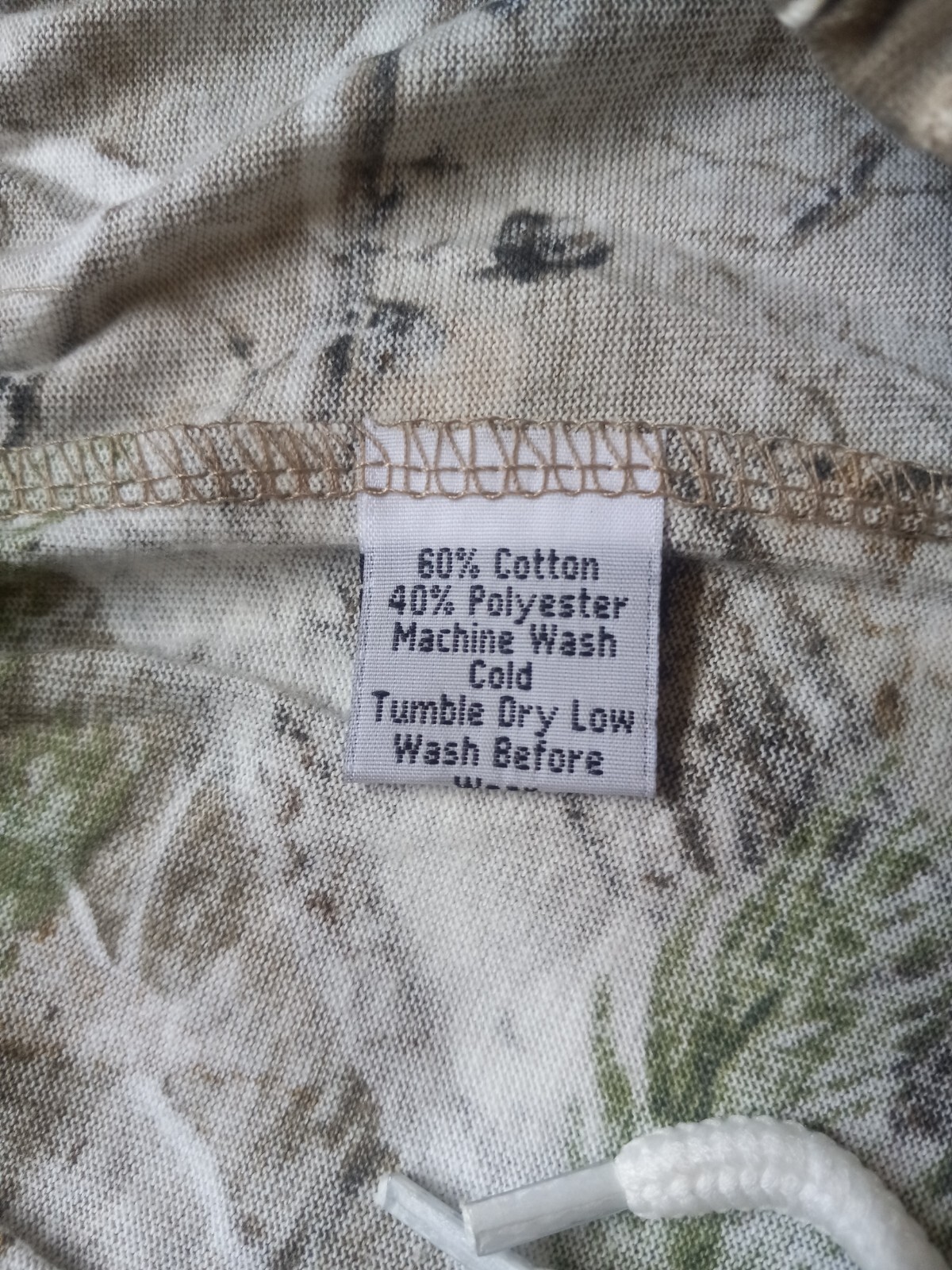 Zubaz Men's Size M Real Tree Camo Print Casual Pants Pajama Pants