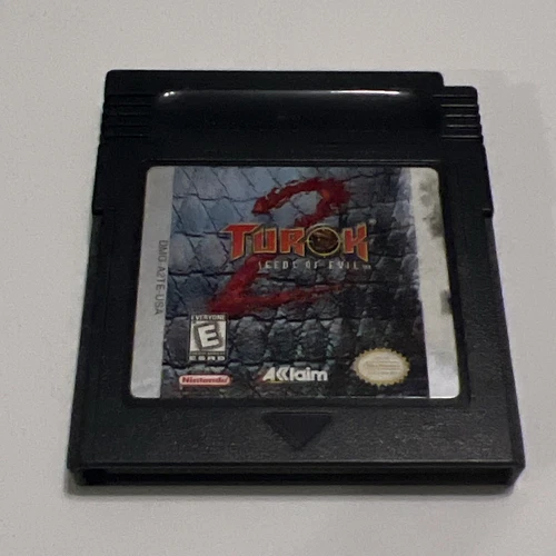 Turok 2: Seeds of Evil Nintendo Game Boy Color Authentic Cart Only