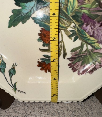 Piatto da dessert ottagonale Copeland Spode 1883 rovere - Foto 11 di 12