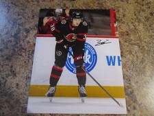 ZACK OSTAPCHUK SIGNED 8X10 MATTE PHOTO VANCOUVER GIANTS OTTAWA SENATORS (G)
