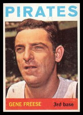 1964 Topps #266 Gene Freese Pittsburgh Pirates