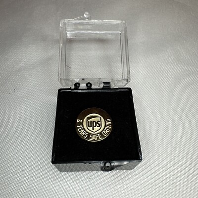 Old United Parcel Service (UPS) 2 Year Service/Safe Driving Award Gold Lapel Pin