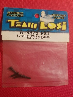 Team Losi VINTAGE RC Flywheel pins & screws A-9375-NXT NEW original NXT /GTX NOS