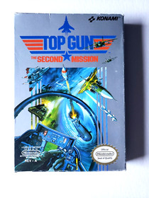 Top Gun: The Second Mission(Nintendo Entertainment System, 1990)NES CIB Complete