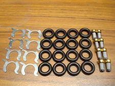 Corvette Injector Replacement Parts Kit: O-rings, Inlet Screens, Retainer Clips 