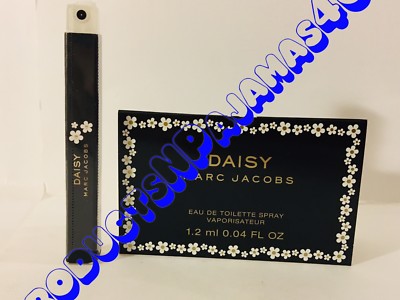 LOT of 2 ~Marc Jacobs DAISY Eau de Toilette DELUXE SAMPLE + CARDED SAMPLE 