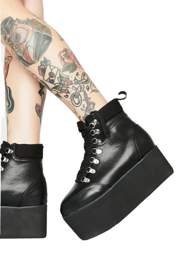 LUNAR ALL TIME HIGH PLATFORM BOOTS | eBay