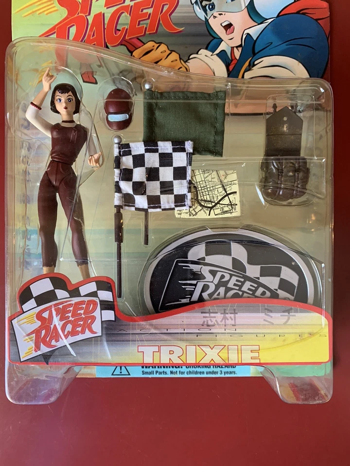 Speed Racer Series One 1 - TRIXIE Action Figure (ReSaurus, 1999) BRAND NEW - Image 3 of 4