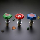 Gate Valves Core Fittings Pipe Blue/Red/Green Handwheel For Control Water Flow