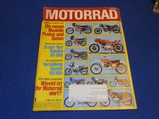 Motorrad 5/77, Yamaha XS 360, Suzuki GS 550, AME Chopper mit Tüv, Morbidelli.